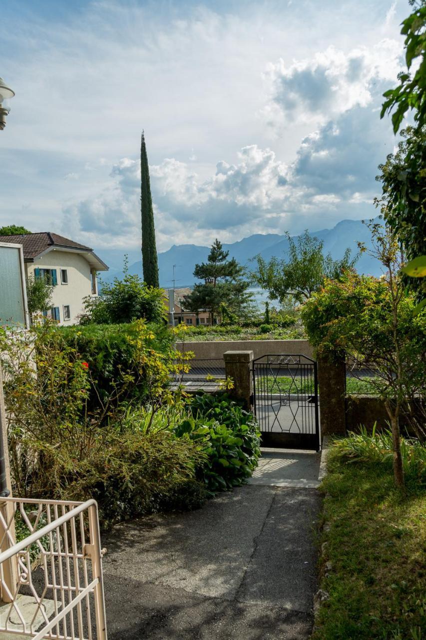 Ferienwohnung Les Amandiers Montreux Exterior foto