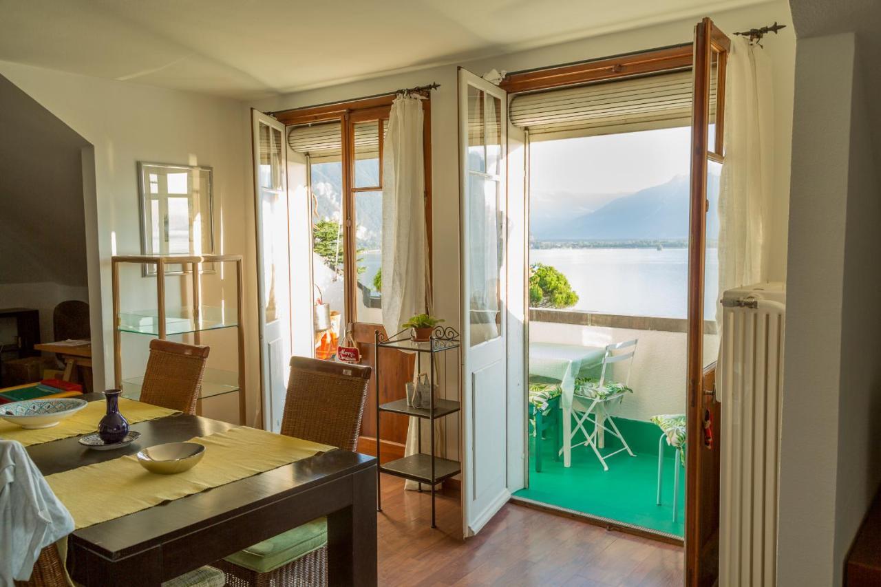 Ferienwohnung Les Amandiers Montreux Exterior foto