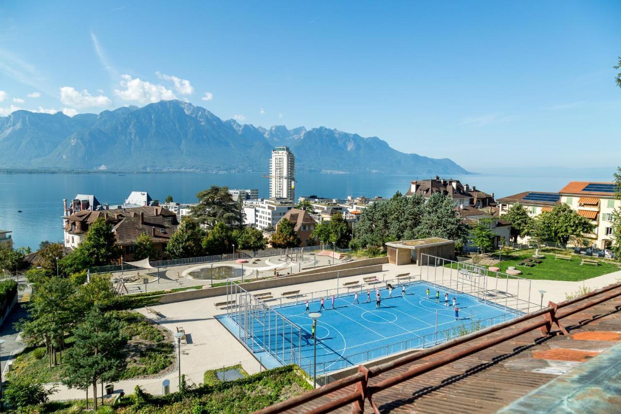 Ferienwohnung Les Amandiers Montreux Exterior foto